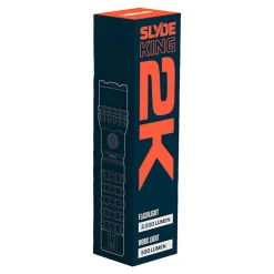 Lampe de Poche Rechargeable Slyde King 2K + COB - 2000 Lumens - Aluminium Noir IP67^Nebo Online