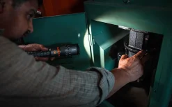 Lampe de Poche Rechargeable DaVinci™ 8000 Lumens - Aluminium Noir - 35 cm^Nebo Best