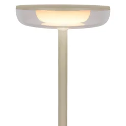 Lampe de table à accu PASI intérieur extérieur métal plastique beige intensité variable tactile fonction mémoire hauteur 26cm^Näve Best