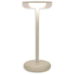 Lampe de table à accu PASI intérieur extérieur métal plastique beige intensité variable tactile fonction mémoire hauteur 26cm^Näve Best