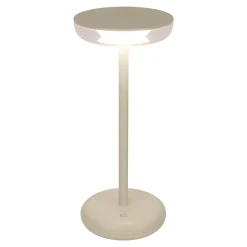 Lampe de table à accu PASI intérieur extérieur métal plastique beige intensité variable tactile fonction mémoire hauteur 26cm^Näve Best