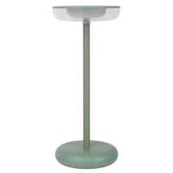 Lampe de table à accu PASI intérieur extérieur métal plastique menthe intensité variable tactile fonction mémoire hauteur 26cm^Näve New