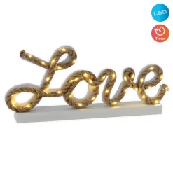 Lampe de table décorative LED 'LOVE' h : 20cm^Näve Online