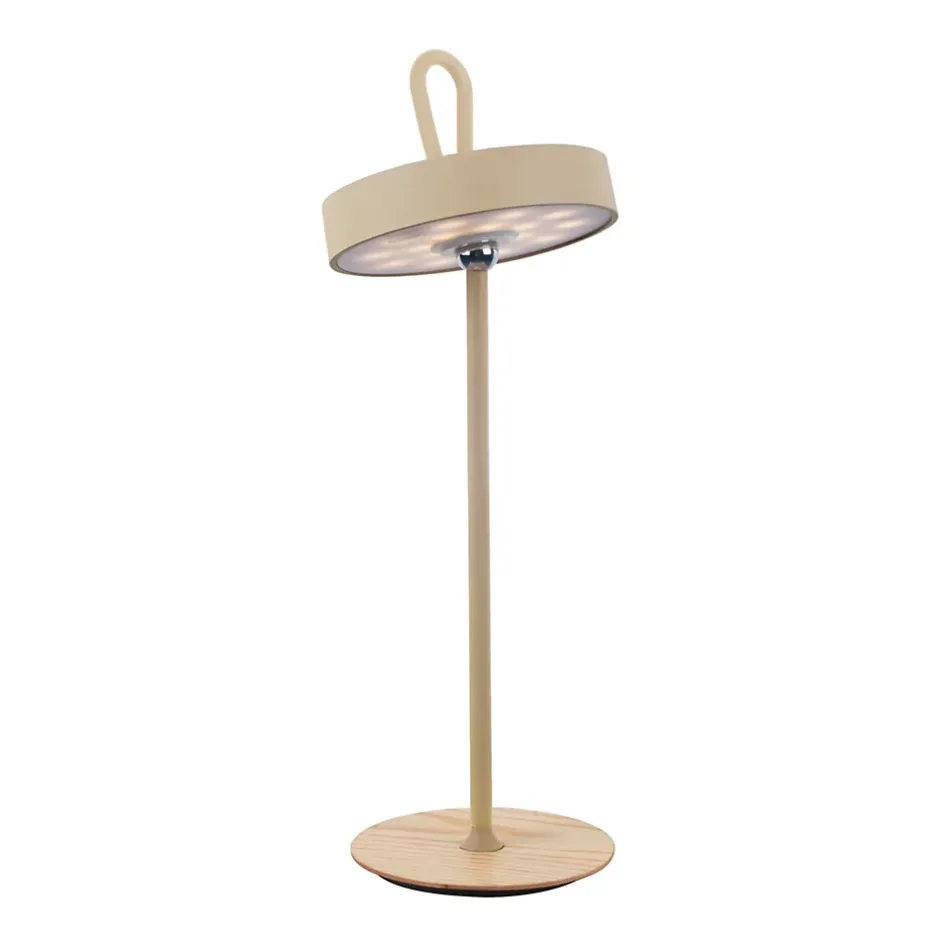 Lampe de table LED à accu magnétique pour l'extérieur et l'intérieur, en métal et plastique en givre , hauteur 36 cm-Näve Hot
