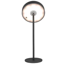 Lampe de table LED rechargeable magnétique 'ELLA' pour l'extérieur et l'intérieur, en métal et plastique noir, hauteur 35 cm^Näve New