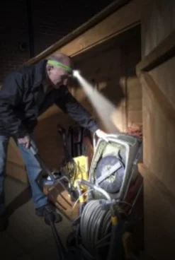 Lampe fontale Hard Case professionnel vision HD vert 350 lumens-Energizer