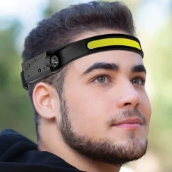 Lampe frontale rechargeable avec détecteur de mouvement - - 103646^Avidsen New