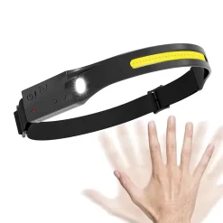 Lampe frontale rechargeable avec détecteur de mouvement - - 103646^Avidsen New