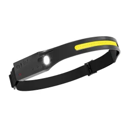 Lampe frontale rechargeable avec détecteur de mouvement - - 103646^Avidsen New