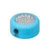 Lampe LED magnétique ronde bleue 68 lumens^Diall Online