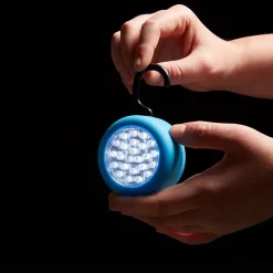Lampe LED magnétique ronde bleue 68 lumens^Diall Online