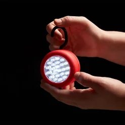 Lampe LED magnétique ronde rouge 68 lumens-Diall Best