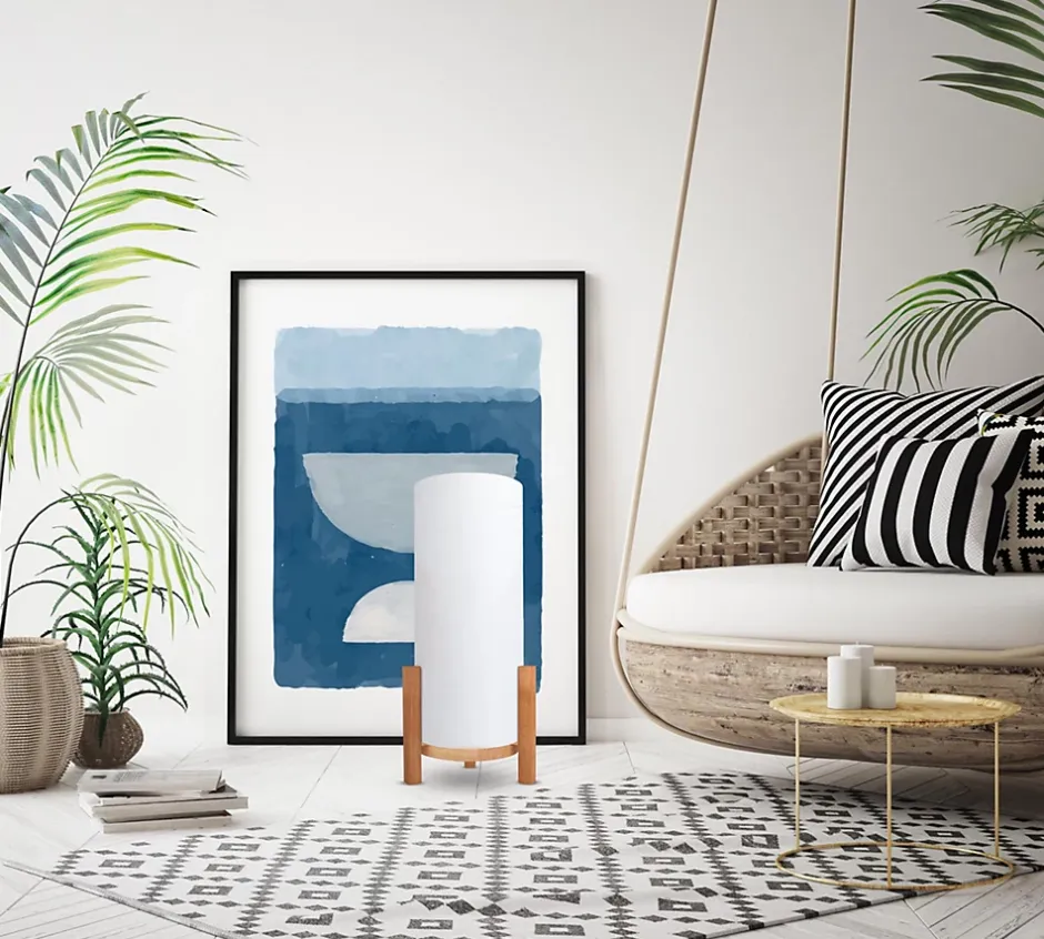 Lampe table accu MADITA H 48cm blanc naturel LED intégrée intensité variable capteur tactile-Näve New