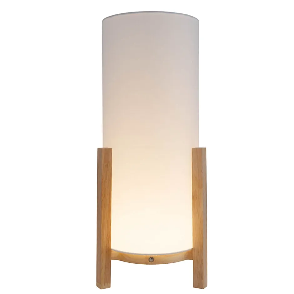 Lampe table accu MADITA H 48cm blanc naturel LED intégrée intensité variable capteur tactile-Näve New