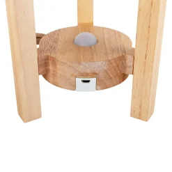 Lampe table accu MADITA H 19cm blanc naturel LED intégrée intensité variable capteur tactile-Näve Online