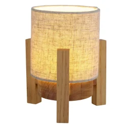 Lampe table accu MADITA H 19cm blanc naturel LED intégrée intensité variable capteur tactile^Näve Discount