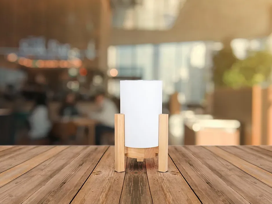 Lampe table accu MADITA H 25cm blanc naturel LED intégrée intensité variable capteur tactile-Näve