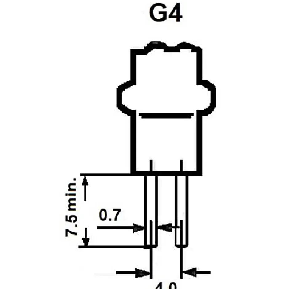 Lampe TOLEDO G4 1,9W 200lm 827 L 45mm - - 29654-Sylvania Best