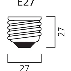 Lampe TOLEDO GLS A60 IRC 80 230V 470lm - - 0029575-Sylvania Clearance