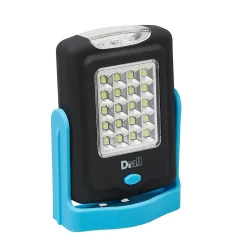 Lampe torche LED 2 fonctions 220 lumens bleu-Diall