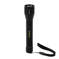 Lampe torche LED 150 lumens SL‑65425 autonomie 2h fonctionne avec 2 piles AA (LR6)-Stanley New