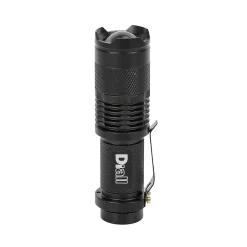 Lampe torche LED 60 lumens autonomie 1h30 fonctionne avec 1 pile AA (LR6)-Diall Outlet