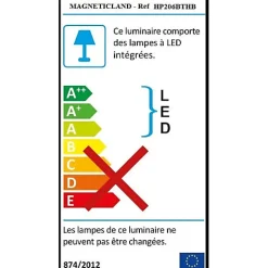 Lampe-torche avec Enceinte intégrée 10W BT noire LightSound^Inovalley