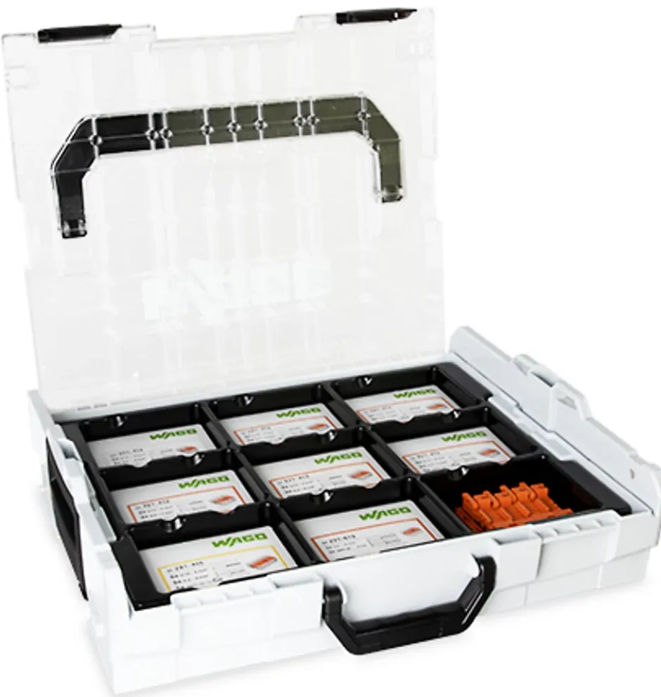 L-BOXX 415 bornes & accessoires panachés Série 221 4 & 6mm2 - - 887-928-Wago Hot