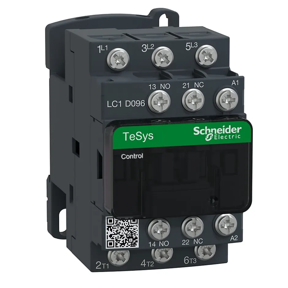 Lc1d096f7 Schneider - Contacteur Tripolaire - 3no - 9a - Bobine 110vca - Cosse - Tesys Lc1d09-Schneider Electric Hot