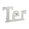 Lettre Ter à visser, inox, H.80mm --Thirard Best