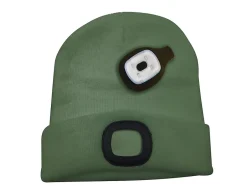 LIGHTHOUSE : Bonnet avec frontale LED rechargeable. Vert^Velamp Clearance