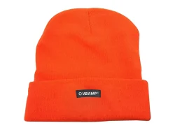 LIGHTHOUSE: Bonnet avec lampe frontale LED rechargeable. Orange^Velamp