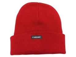 LIGHTHOUSE: Bonnet avec lampe frontale LED rechargeable. Rouge-Velamp New