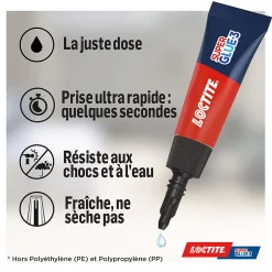 Liquide dose SG-3P 1g 3 pièces-Loctite Clearance