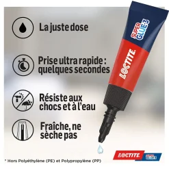 Liquide dose SG-3P 1g 3 pièces-Loctite Clearance