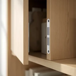 Loqueteau blanc à encastrer 6 kg-Diall Online