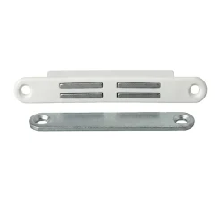 Loqueteau blanc à encastrer 6 kg-Diall Online