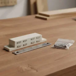 Loqueteau Blanc 12 kg entraxe 59mm^Diall New