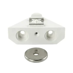 Loqueteau blanc 4 kg entraxe 22 mm^Diall New