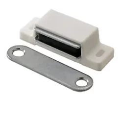 Loqueteau blanc 4 kg entraxe 34 mm vendu par 2^Diall Outlet