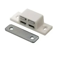 Loqueteau blanc 4 kg entraxe 34mm vendu par 2-Diall Clearance