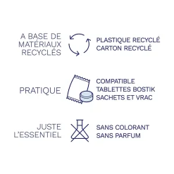 Lot 2 tablettes pour absorbeur d'humidité Respire 25m²^Bostik Best
