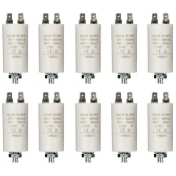LOT 10 X CONDENSATEUR 4.5UF 450 V + COSSES CONDO 4,5MF^Nedis Clearance