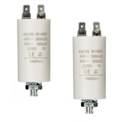 LOT 2 x Condensateur 4.5UF 450 V + COSSES CONDO 4,5MF^Nedis Online