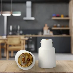 Lot de 2 Adaptateur de Douille B22 vers E27^Fishtec Online