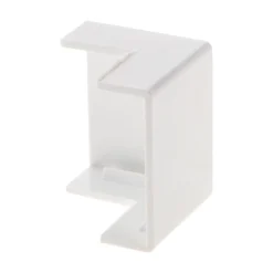 Lot de 2 angles extérieurs 20 x 10mm - Blanc -^Zenitech Sale