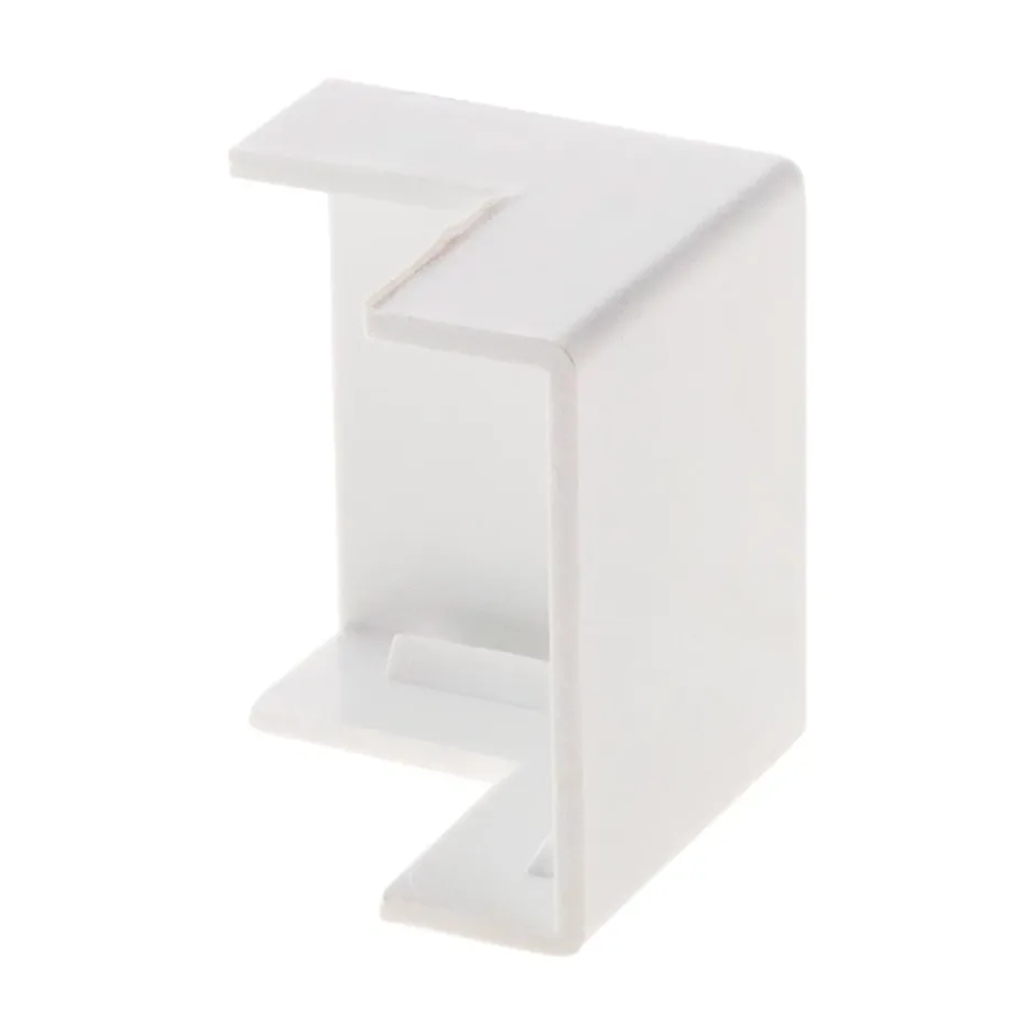 Lot de 2 angles extérieurs 20 x 10mm - Blanc -^Zenitech Sale