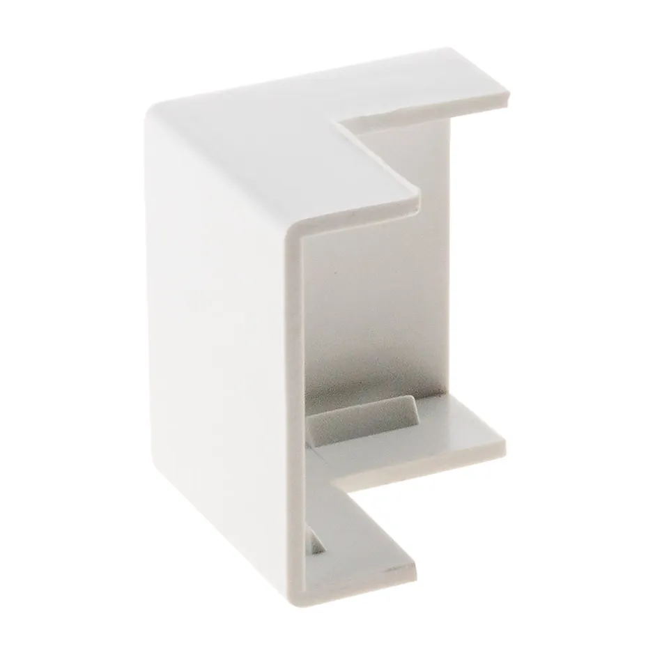 Lot de 2 angles extérieurs 20 x 10mm - Blanc -^Zenitech Sale