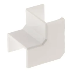 Lot de 2 angles intérieurs 20 x 10mm - Blanc --Zenitech Best