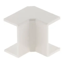 Lot de 2 angles intérieurs 20 x 10mm - Blanc --Zenitech Best